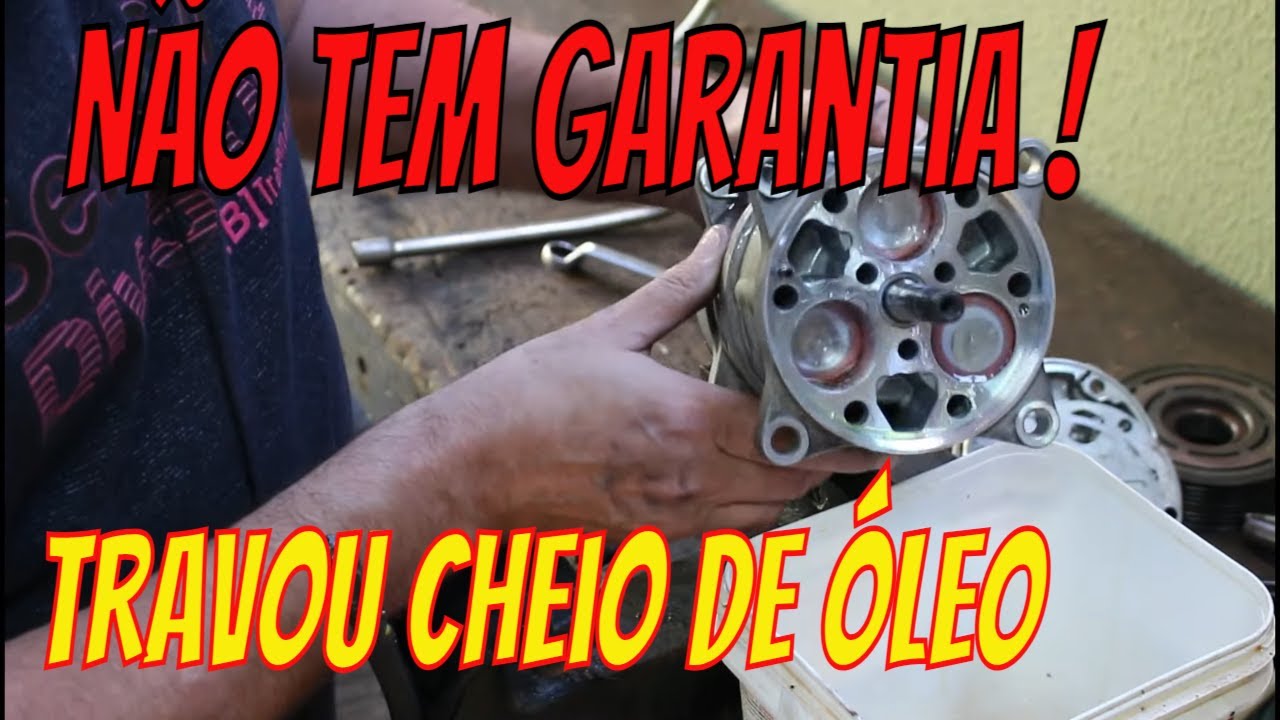Compressor travou cheio de óleo dentro , vamos seguir o passo a passo do fabricante e analisar !