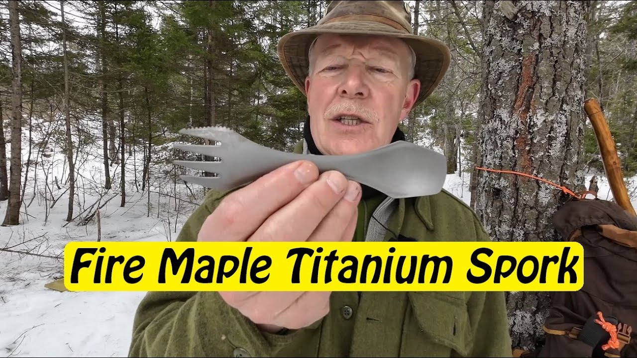 Fire Maple Titanium Spork - This Won't Break in the Cold