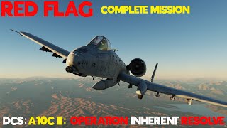 DCS: A10C II Tank Killer Attacks IS Capital Raqqa - Syria Map