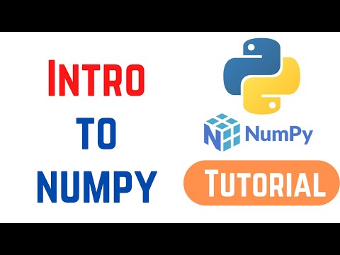 Python Numpy Tutorial For Beginners Introduction Installing numpy