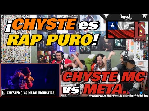 🔴COLOMBIANOS REACCIONAN a CHYSTE MC vs META. - ¡CHYSTE es RAP PURO! [LEYENDAS DEL FREE 2019]