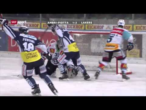 3.Spiel Playout 07.03.13 Ambri - Lakers 3 : 2 n.V