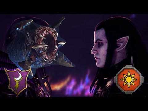 THE DREADED MALUS KHARIBDYSS TEAM | Dark Elves vs Lizardmen - Total War: Warhammer 2