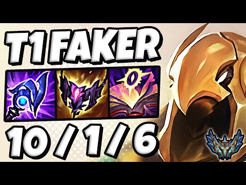 T1 Faker AZIR vs YONE [ MID ] Patch 12.15 Korea Challenger ✅