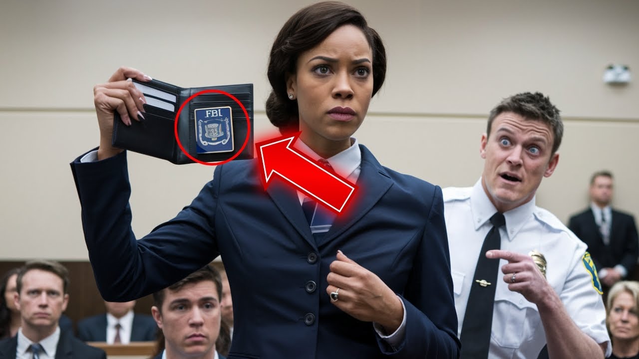 Racist cop tries to frame black woman in court without knowing she's high-ranking FBI...