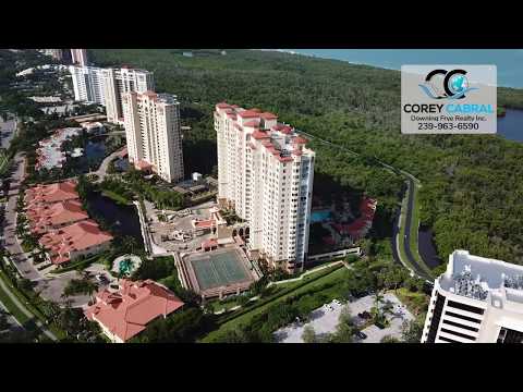 Pelican Bay Cap Ferrat High Rises in Naples, Florida fly over video
