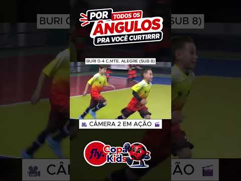Confira os gols da categoria sub 8, do jogo entre Buri VS Campina do Monte Alegre, na Copa Fly Kids