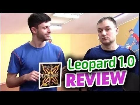 review Dr Neubauer LEOPARD short pips with 1.0 mm sponge test, playing abilities & effects