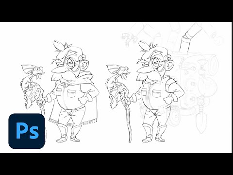 Alien Wildlife Biologist Character Design with Chris Blackstock - 2 of 2 | Adobe Creative Cloud