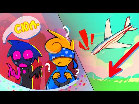 🤬 РАЙМ ПЫТАЕТСЯ МЕНЯ СПАСТИ в САМОЛЁТЕ