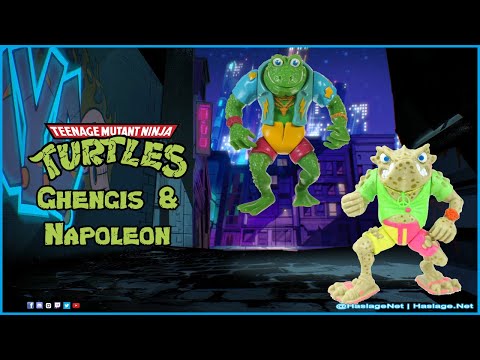 Teenage Mutant Ninja Turtles Classic Ghengis Frog & Napoleon Bonafrog #TMNT