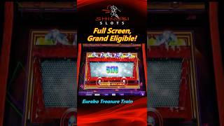 BIG WIN, Full Screen Cart and Double Reels in Eureka Treasure Train #shinobislots #shorts #shortfeed Video Video