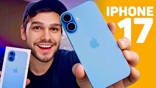 IT'S HERE! THE IPHONE 17 IS AMAZING (Unboxing and First Impressions)