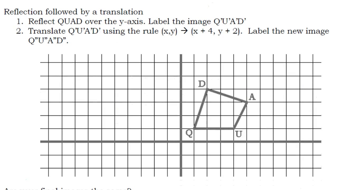 Geometry - 7.5 - Combining Transformations