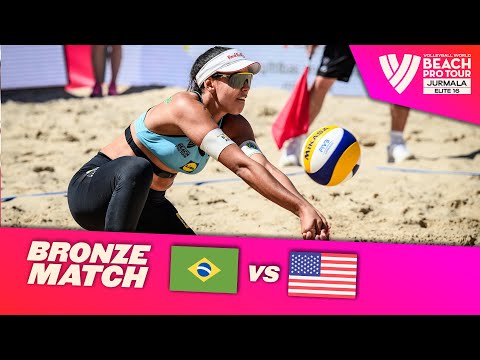 Duda/Ana Patrícia vs. Hughes/Kolinske - Bronze Highlights Jurmala 2022 #BeachProTour