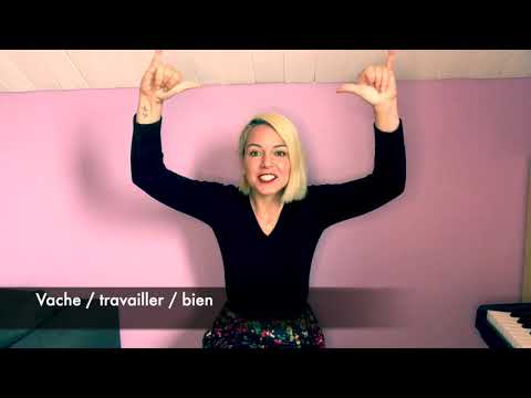 Madame la vache - Comptine signée / Vocabulaire de la LSF