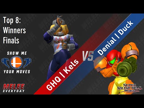 SMYM 17 - GHQ | Kels (Sheik) vs. Denial | Duck (Samus) - SSBM - Top 8, WF