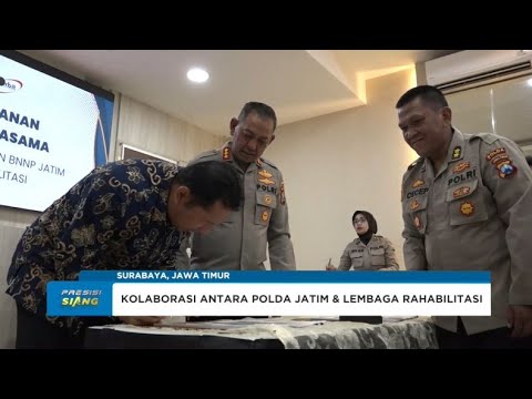 POLDA BNNP KERJA SAMA CEGAH PENYALAHGUNAAN NARKOBA DI JATIM