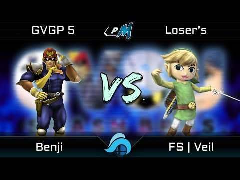 GVGP5 Project M Singles - Benji (Falcon/Fox/Donkey Kong) vs. FS | Veil (Toon Link)