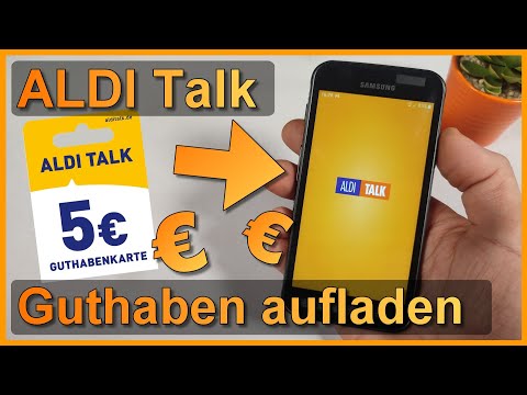 ALDI Talk: Top up your credit without an app!