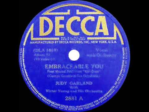 1939 version: Judy Garland - Embraceable You
