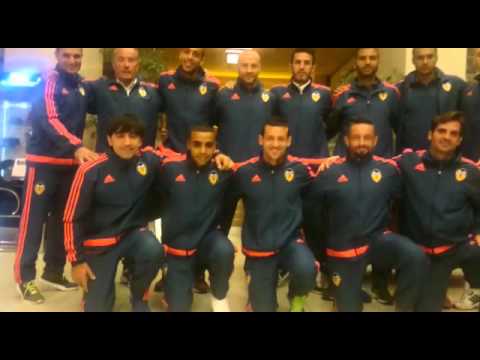 El Valencia CF Fútbol Playa posa en la Estambul Cup