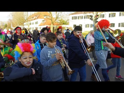 Faschingsumzug in der Firnhaberau