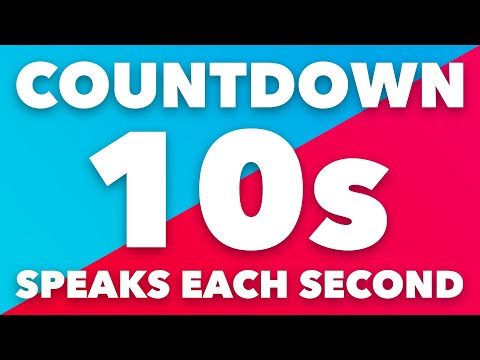 10 Second Timer with Voice Countdown