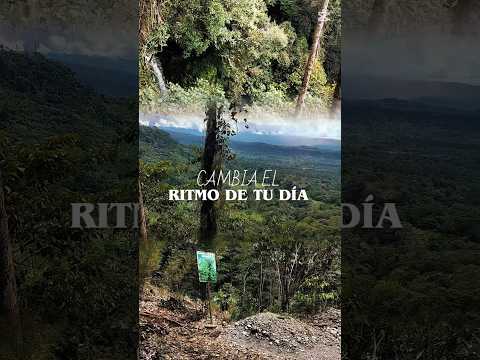3 cascadas en la Cascada Laguna Azul 🏞️✅ #ritmo #sucumbios #turismo #ecuador