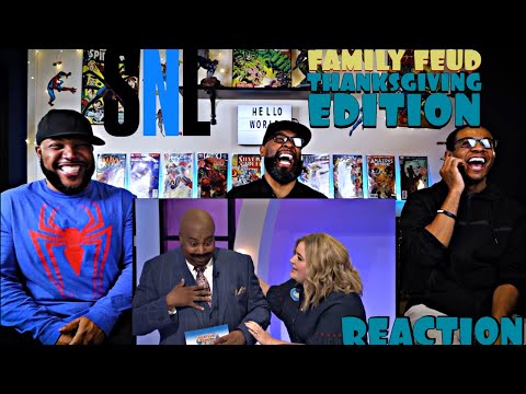 SNL Family Feud Thanksgiving Edition Reaction