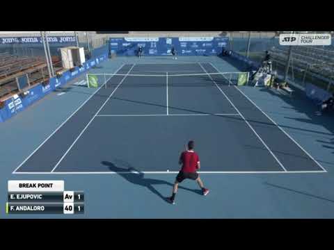 Elmar Ejupovic (GER) vs Fabricio Andaloro (ITA) Bari challenger Q2