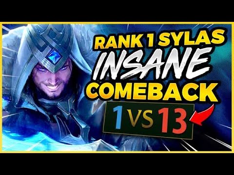 #1 SYLAS WORLD CRAZIEST COMEBACK (WE WON?!) - League of Legends