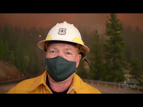 8-2-2021 Wildwood, Ca McFarland Fire pyrocumulus cloud and creates own weather Timelapse
