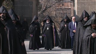 Արտաքսման կիրակի. պատարագ Ս. Գայանե վանքում