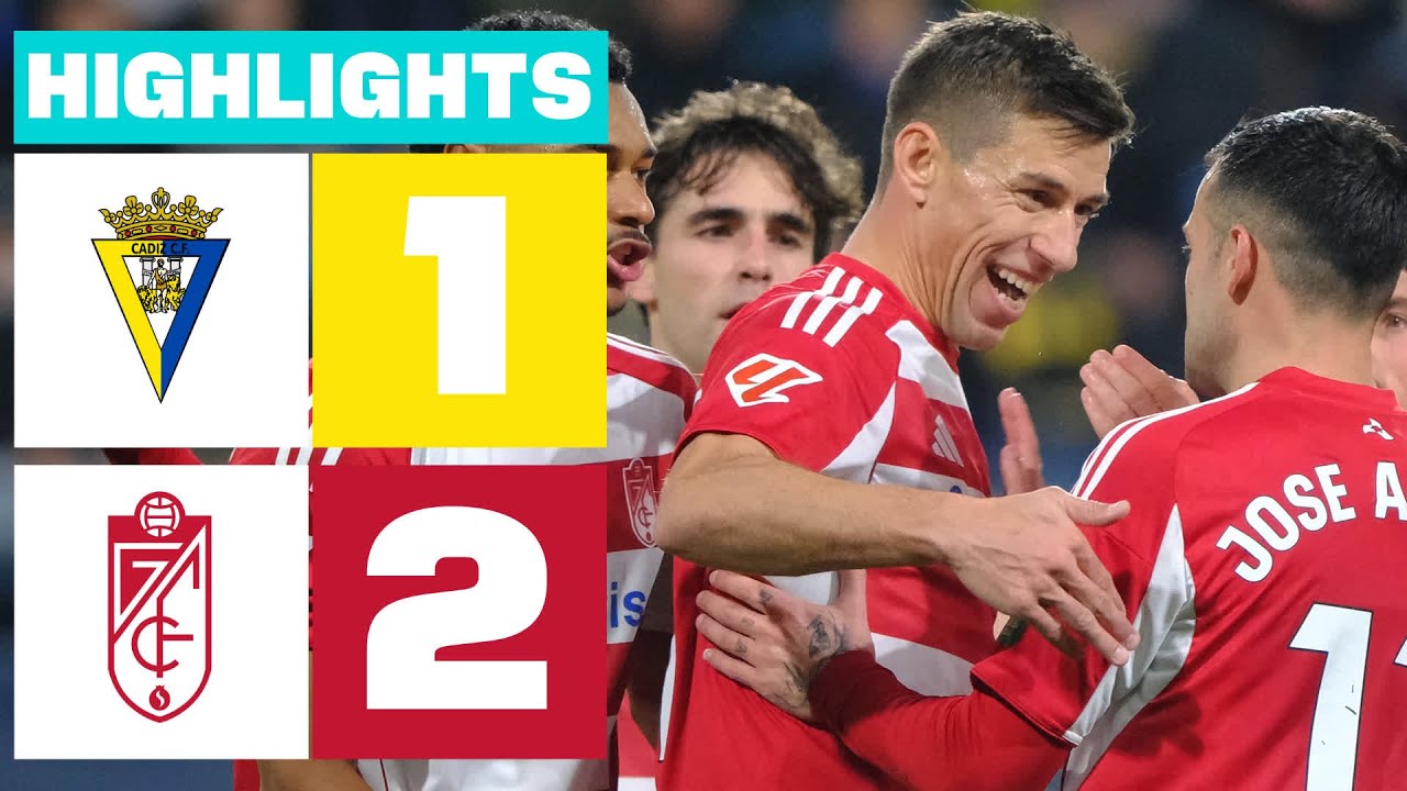 Cádiz vs Granada Highlights
