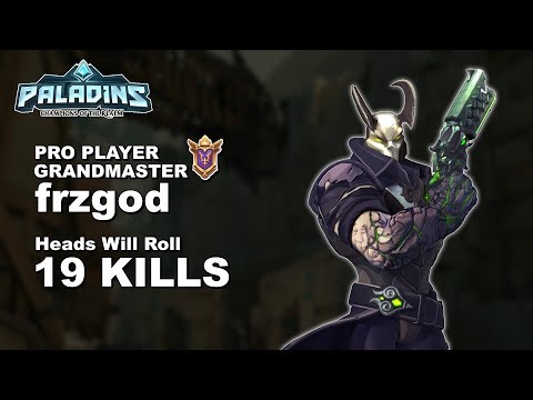 frzgod Androxus 19 KILLS 0 DEATH!! Paladins Pro (SSG) Ranked Gameplay 1440p High Quality Video