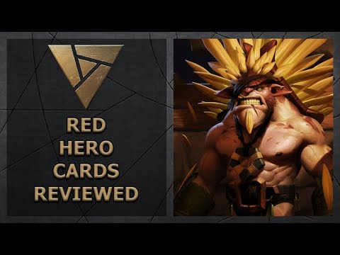 Artifact: Red Hero Cards Reviewed