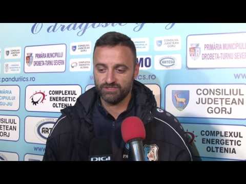 PANDURII TV / INTERVIU AL PORTARULUI RĂZVAN  STANCA, MECI PANDURII - CONCORDIA CHIAJNA