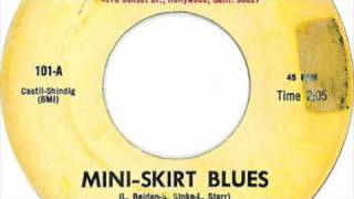 THE FLOWER CHILDREN - mini-skirt blues