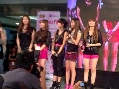 [FANCAM] 100206 4Minute Interview (SM Megamall)