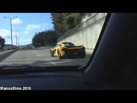 Modified Chevrolet C6 Corvette Z06 Acceleration In A Tunnel