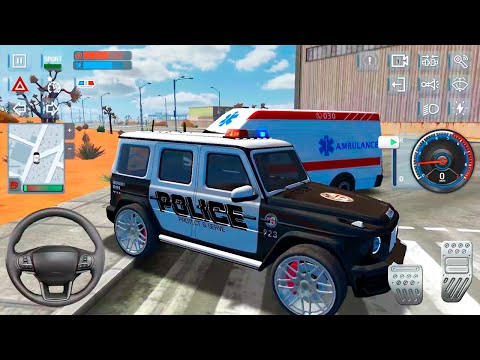 Police Job Simulator 2022 - New Police Cop's Mercedes Benz 3D - Android GamePlay