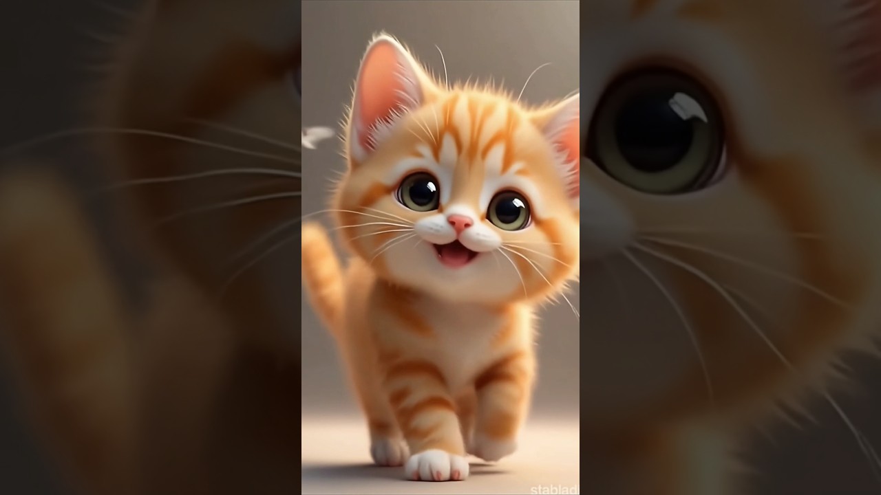 cute Baby cat 😺❤️🥰 #cat #adoreble #cuteanimals #shorts #subscribe #cats #gingercat