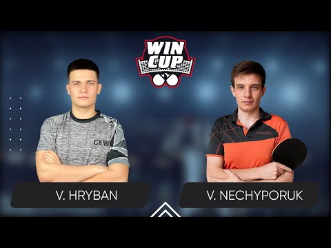 21:45 Vadym Hryban - Vadym Nechyporuk West 6 WIN CUP 18.01.2024 | TABLE TENNIS WINCUP
