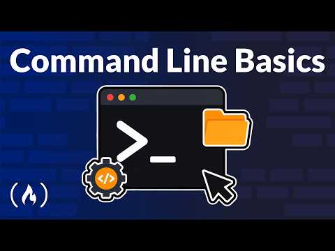 Video Thumbnail: Command Line Basics for Beginners - Full Course