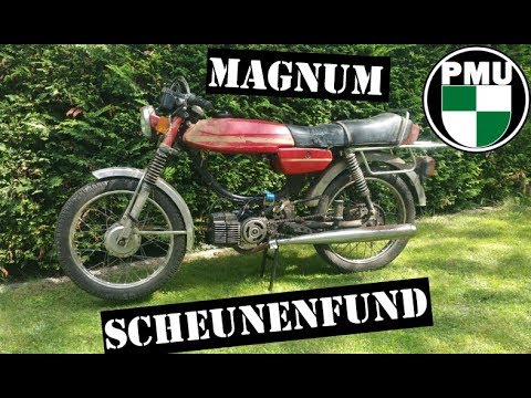 Puch Magnum barn find! 65cc Polini conversion with 19PHBG
