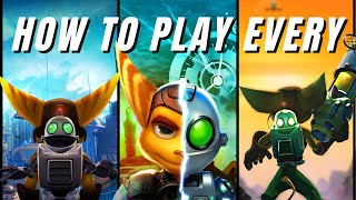 How to Play EVERY Ratchet and Clank Game in 2022
