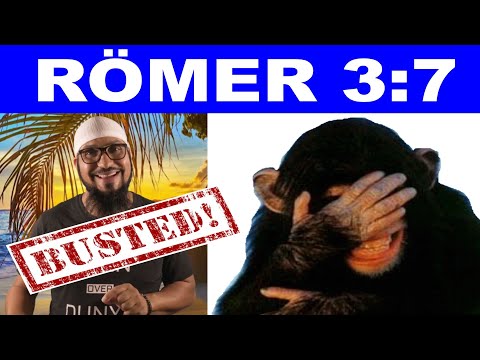 Römer 3:7 - Paulus und Petrus widerlegen Hamdi Fitrah Dawah und er freut sich - 2.Petrus 3:15-18