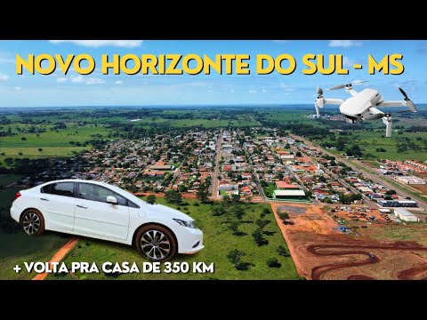 Feriadão em Novo Horizonte do Sul MS + Volta de 350 km com o civic na estrada em família