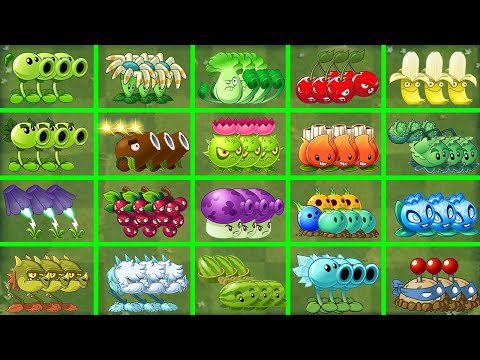 PVZ 2 Random 20 Teams 3 OLD Plants - Which Team Will Win? - Pvz 2 Team Plant vs Team Plant